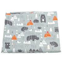 Lot de 8 pièces de tissu en coton matelassé à motifs de dessins animés, lots de patchwork Fat Quarter, tissu de couture pour sacs faits main, porte-monnaie, taie d'oreiller