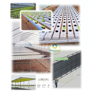 Nft kênh cho phát triển thủy canh hoàn chỉnh hệ thống thủy canh nông nghiệp vườn ươm trồng loại phẳng nft kênh trong nhà kính - Product Image 4