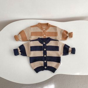 Cardigan tricoté pour nouveau-né, veste en tricot tendance pour bébé, cardigan chaud pour bébé fille, <span class=keywords><strong>pull</strong></span> pour bébé garçon - Product Image 1