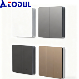 Interruptor Inteligente Universal Wifi de 10A Sin Neutro 100-240V CA, Compatible con Tuya App, <span class=keywords><strong>Alexa</strong></span> y <span class=keywords><strong>Google</strong></span>, para Hogar, Oficina, Tienda, Negocio de Bebidas - Product Image 1