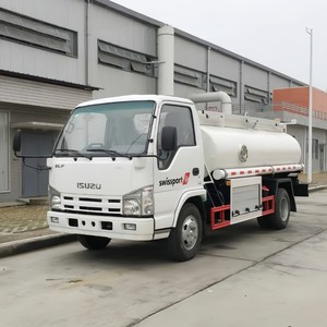 รถบรรทุกน้ำมัน ISUZU 4x2 ขนาด 5000 ลิตร พร้อมปั๊มและหัวจ่ายสำหรับเติมน้ำมัน - Product Image 3