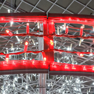 חיצוני 3d גדול כדור חג המולד אור ענק אור 3d מוטיב אור עבור תפאורה קניון valentines - Product Image 4