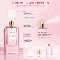 Парфюмерная вода Pink Sweet Pour Femme 60 мл, стойкий цветочно-фруктовый аромат для женщин, в роскошной подарочной упаковке, OEM-производство под собственной торговой маркой