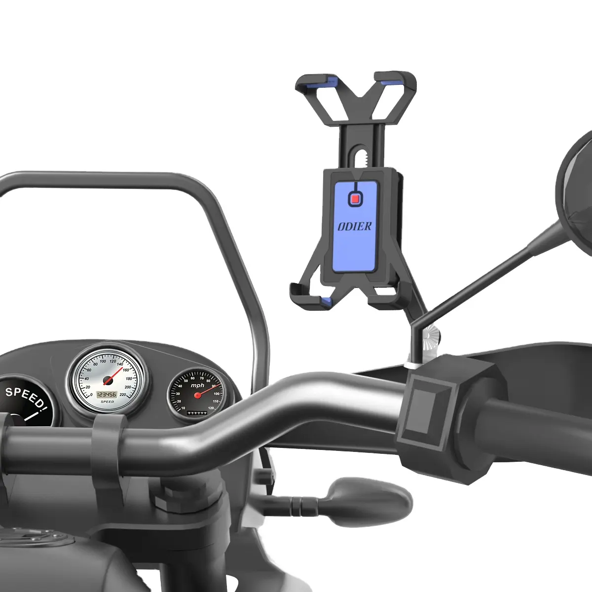 Nuovi arrivi porta telefono per moto e bicicletta porta cellulare per Sport all'aria aperta con rotazione di 360 gradi porta telefono per bicicletta