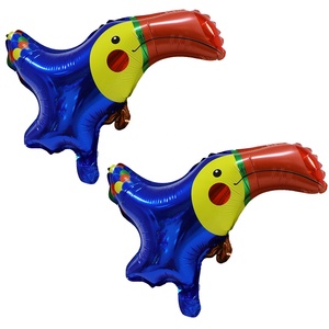 2020 nuevo globos <span class=keywords><strong>pájaro</strong></span> <span class=keywords><strong>carpintero</strong></span> forma globos de papel de aluminio fiesta suministros de decoración de globo - Product Image 1