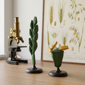 Modelo de Estructura de Flor de Trigo, Juego de Espigas y Flores 3D, Material Didáctico para Clases de Botánica y Biología - Product Image 4