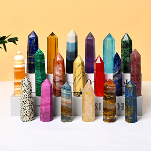 Offre Spéciale : Pierres Naturelles et Cristaux de Guérison, Tour de Cristal Polie à la Main en Divers Matériaux - Product Image 5