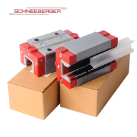 100% Original allemagne SCHNEEBERGER LinearRoller bloc latéral rails coulissants CNC MRS35CG1-KC-R1-757- 18.5- 18.5-Kit de BMW35-A-G3-V2 CN