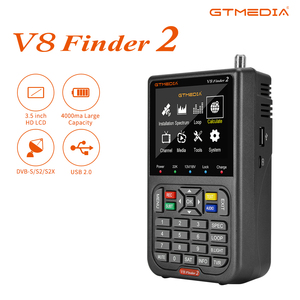 Nuovo Design GTmedia V8Finder2 Batteria da 5000mAh Schermo LCD da 3,5 Pollici DVB-S2x Satfinder Digitale Full HD - Product Image 6