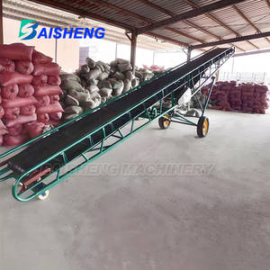 OEM Uygun Fiyatlı Taşınabilir Gübre Çuvalları Basamaklı Özel Tasarım Bantlı Konveyör - Product Image 6