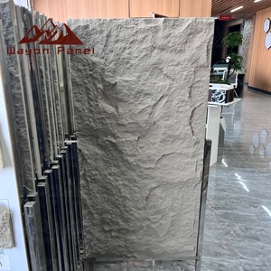 หินวัฒนธรรม PU ความหนาแน่นสูงยี่ห้อ Wayon สำหรับการจัดซื้อจำนวนมากในงานตกแต่งโรงแรมสมัยใหม่และอาคารพาณิชย์ - Product Image 4