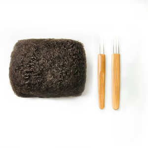 Estensioni per Dreadlocks in <span class=keywords><strong>Veri</strong></span> <span class=keywords><strong>Capelli</strong></span> Umani Remy Naturali, Ricci Afro Kinky, 30g per Acconciature Intrecciate - Product Image 6