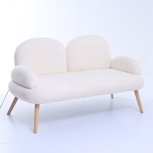 Hiện đại thanh lịch <span class=keywords><strong>Funky</strong></span> trắng thiết kế cánh tay sofa Set nhung Bìa đồ nội thất phòng khách với tính năng thoải mái cho sử dụng ngoài trời - Product Image 3