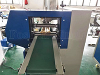 Machine d'emballage horizontale automatique pour barres protéinées énergétiques de haute qualité, bonbons au chocolat et pain, emballage en sachet oreiller