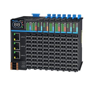 Controlador PLC de 16 Canales, 24VDC, Riel DIN, RS485 Modbus RTU, CODESYS Programable, 16DI 16DO, para Control de Motores y Transportadores - Product Image 3