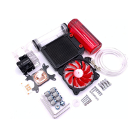 Aigo RDS Electronics — kit de refroidissement à eau à monter soi-même, radiateur avec ventilateur et pompe à eau