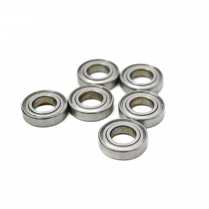 Rodamiento de Bolas en Miniatura de Alta Velocidad R144ZZ R144 SR144 SR144ZZ, 3.175*6.35*2.779mm, Acero Cromado/Acero Inoxidable - Product Image 5