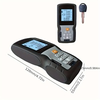 Laser de mesure de distance 40M multifonction, règle laser de mesure, écran LCD rétroéclairé avec commutation des unités améliorée (M/in/FT/FT+in)
