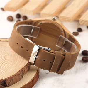 Orologi in legno a buon mercato orologi uomini donne orologio a mano coppia amanti del legno all'ingrosso orologio - Product Image 6