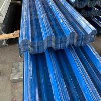 Tôles ondulées galvanisées/revêtues d'aluminium-zinc, revêtement de couleur personnalisé, tuiles de toiture en acier revêtues de couleur, DX52D+Z/AZ