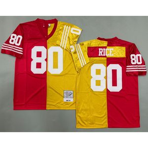 Camisetas Retro de Fútbol Americano de San Francisco para Hombre # 16 Montana # Camiseta de Manga Corta 80 Rice 100% Algodón - Product Image 5