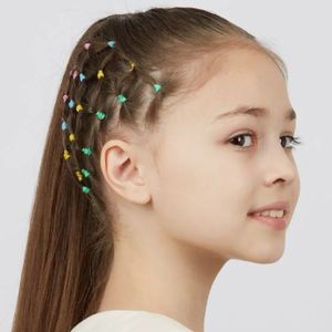 TPU Karet gelang Mini pemegang kuncir kuda ikat rambut elastis ikat rambut lembut dengan kotak grosir - Product Image 4