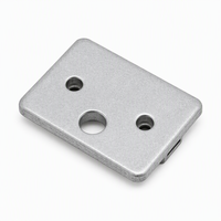 Pièces usinées CNC de support structurel de précision en alliage d'aluminium sur mesure OEM