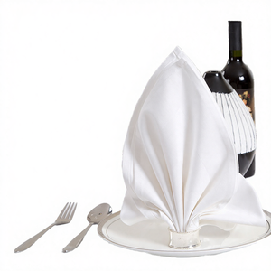 Servilletas de Algodón Blancas Personalizadas al por Mayor, Clásicas, Hechas a Mano, para el Hogar, Restaurantes, Bodas - Product Image 3