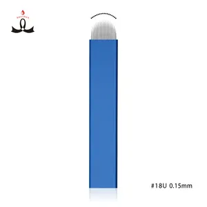 <span class=keywords><strong>Agujas</strong></span> de <span class=keywords><strong>Microblading</strong></span> Desechables Face Deep <span class=keywords><strong>NANO</strong></span> de 0.15mm, Cuchilla Flexible para Maquillaje Permanente, con Caja - Product Image 1