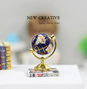 1/6 1/12 <span class=keywords><strong>Maison</strong></span> de Poupée Simulation Miniature Mini Grand Anglais Mini Planète modèle Décor - Product Image 5