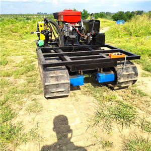 Sasis karet jalur bergerak mudah, Crawler <span class=keywords><strong>Undercarriage</strong></span> digunakan di pertanian hutan dan Industri - Product Image 5