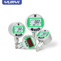 Affordable Crystal Digital Biogas Manometer - High Resolution Low Vacuum & Pressure Gauge with Mbar Unit Display