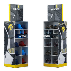 Lemari Kaca Pakaian Desain Mode Lemari Kaca Dipasang Rak Toko Pakaian Olahraga Rak Pajangan Pakaian Pakaian Berdiri untuk Promosi - Product Image 1