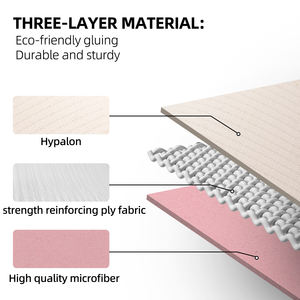 Empuñaduras de mano de entrenamiento de cuero de goma Hypalon reforzado con Kevlar Unisex guantes de gimnasio personalizados para Fitness levantamiento de pesas Pull-ups - Product Image 3