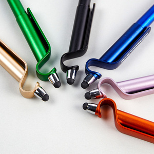 Bán Buôn Biểu Tượng Tùy Chỉnh Mực Đen Gel Bút Trung Quốc Nhà Sản Xuất Củ<span class=keywords><strong>a</strong></span> Bút Bi Cho Stylus Người Giữ Điện Thoại Khuyến Mãi - Product Image 3