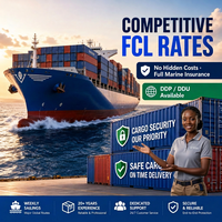 Agent maritime chinois fiable pour le transport maritime FCL (conteneur complet) DDP, expédition de fret vers un centre de distribution américain