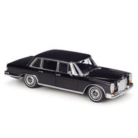 WELLY 1:24 Mercedes1963 Benz 600 Commando Voiture en alliage Modèle de véhicule Ornements Simulation Alliage moulé sous pression Modèle de voiture en alliage Modèle de voiture