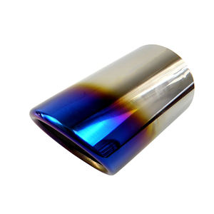 Punta de Escape Azul Quemado para Volkswagen Polo Golf 6 Jetta MK6 1.4T VW Golf 7 MK7 <span class=keywords><strong>Bora</strong></span>, Cubierta de Silenciador de Tubo de Escape para Automóvil - Product Image 3