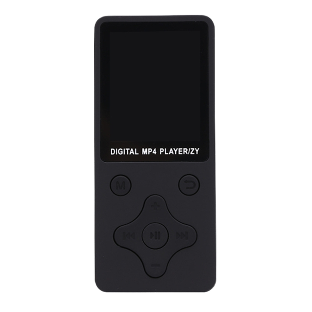T68 Card Lossless Sound Quality Ultra-thin HD Video MP4 Player(Black)