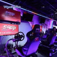 RenixSim Gaming Car Driving PC Motion Sim Racing Cockpit GT Race Drive Car Training Simulator Machine
