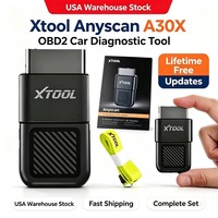 Stock USA: Scanner OBD2 Xtool Anyscan A30X per Android e iOS, 26+ Funzioni, Aggiornamenti Gratuiti a Vita, Strumento Diagnostico Auto