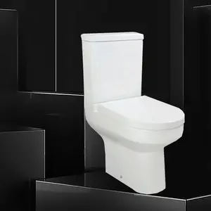 Toilette seramik engelli uzun boylu bireyler uzatılmış iki parça ekstra uzun boylu tuvalet konfor sandalye koltuk yüksek tuvalet yaşlılar için