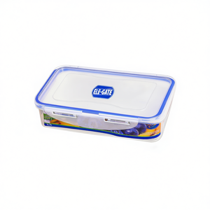 Ele-Gate Rectangular Food <b>Container</b> 900ml With Lid For <b>Storage</b> - Product Image 1