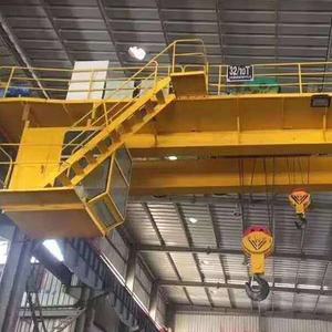 Pont roulant électrique Vanbon 5 tonnes avec palan à chaîne, composants de base fixes, moteur/PLC de marque SIEMENS 220-690V - Product Image 4