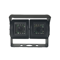 Caméra latérale infrarouge de vision nocturne pour bus et camion, 6 LED, 1080P, capteur CMOS AHD, objectif 2,8 mm, avec vue arrière, pour bus scolaire Funmodern FRV-615