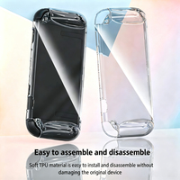 Étui de protection transparent en TPU pour Switch 2, anti-rayures, antichoc, coque de console de jeu à couverture intégrale, accessoires de remplacement