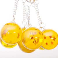 HY Wholesale 3,5 cm 7 pièces/ensemble 7 Dragon Balls Boule de cristal en résine GOKU Sphères de dragon