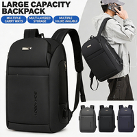 Nouvelle Tendance 2026 : Sacs à Dos Professionnels pour Hommes, Imperméables, avec Port USB, Grande Capacité, pour Voyage et Loisirs, Sac Ordinateur