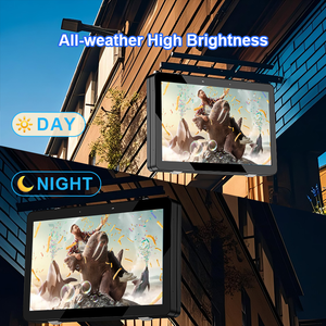 Affichage numérique mural à luminosité de 3000 nits, CMS basé sur le cloud, écran tactile LCD, affichage publicitaire extérieur pour magasin - Product Image 6