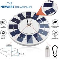 Lampe solaire à piquet 128 LED IP67 étanche Ra80 avec télécommande, alimentée par batterie, pour extérieur, camping, jardin, Noël, 4100K neutre